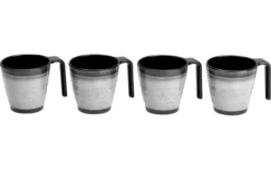 Flamefield Granite Melamin Geschirr-Set 12-tlg. Grey -Verkaufe Mobilkuche 260345 1856749 1