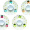 Flamefiled Camper Smiles Eierbecher-Set 4-tlg.