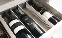 Purvario Pure Light Edition Stauleisten Set Für Schubladen 8 Stück Anthrazit / Grey -Verkaufe Mobilkuche 296753 2079119