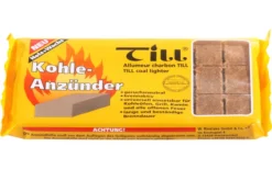 Till Grillanzünder Holz / Wachs 24 Stück