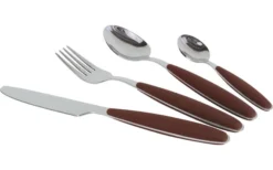 Gimex Edelstahlbesteck Set 16 Tlg. Braun -Verkaufe Mobilkuche 335424 2538158 3