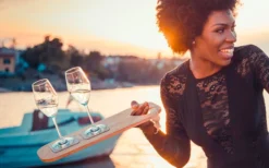 Silwy® Magnet-Champagnergläser (200 Ml) Inkl. Untersetzer 2er Set -Verkaufe Mobilkuche 337073 2707931