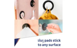 Silwy® Clever Magnethaken Inkl. Metall-Nano-Gel-Pad 5 Cm 2 Tlg. Schwarz 13 Silwy® Clever Magnethaken Inkl. Metall-Nano-Gel-Pad 5 Cm 2 Tlg. Schwarz -Verkaufe Mobilkuche 337085 2581289 1