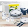 Brunner Blue Ocean Geschirr-Set 38 Tlg.