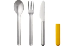 Mepal Bloom Edelstahl Besteck Set Inkl. Kunststoffhülle 3-tlg. Pebble Yellow -Verkaufe Mobilkuche 349268 2655203 3