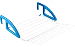 Metaltex Bries Heizungs- Und Balkonwäschetrockner Blau / Weiß 9 Metaltex Bries Heizungs- Und Balkonwäschetrockner Blau / Weiß -Verkaufe Mobilkuche 352340 2435102 1