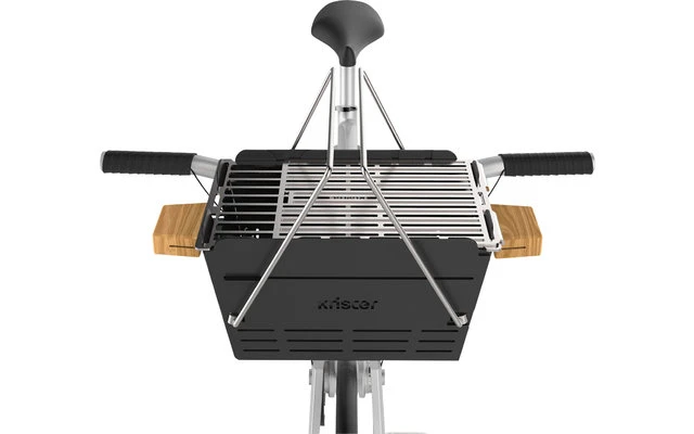 Knister Fahrradhalterung Für Holzkohlegrills 1 Knister Fahrradhalterung Für Holzkohlegrills
