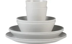 Mepal Bloom Melamin Geschirr-Set 8-teilig Nordic Green