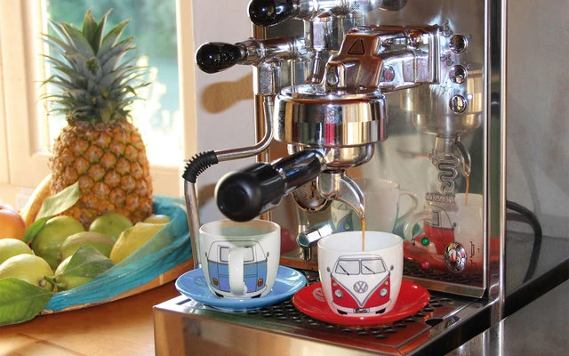 VW Collection T1 Bulli Espresso Tassen Set 2 Stück 100 Ml 3 VW Collection T1 Bulli Espresso Tassen Set 2 Stück 100 Ml – Bild 3