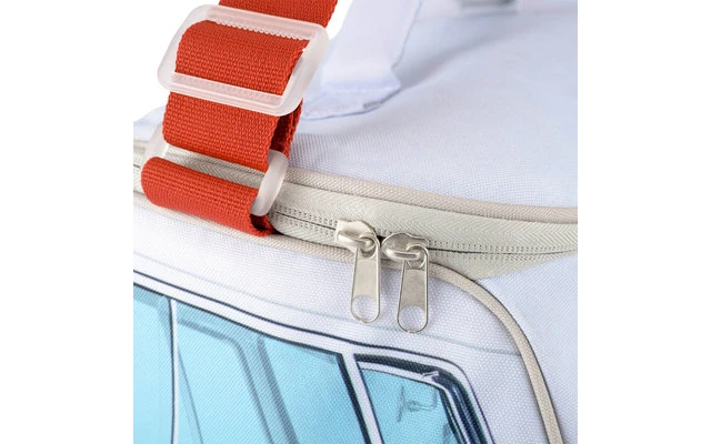 VW Collection T1 Bulli Kühltasche Rot 30 Liter 6 VW Collection T1 Bulli Kühltasche Rot 30 Liter – Bild 6