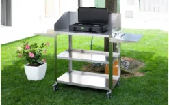 CF Parker 2-flammiger Gaskocher Mit Zündsicherung Anthrazit