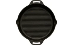 Petromax GP30h Gusseisen Grill-Feuerpfanne Mit Zwei Henkeln 30 Cm