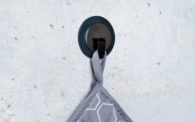 Silwy® Clever Magnet-Haken Inkl. Metall Nano Gel Pad Blau / Schwarz 2 Silwy® Clever Magnet-Haken Inkl. Metall Nano Gel Pad Blau / Schwarz – Bild 2