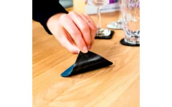 Silwy® Metall Nano Gel Untersetzer Eckig 8,3 X 8,3 Cm Blau -Verkaufe Mobilkuche 435531 3104271