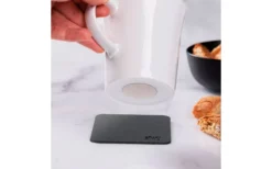 Silwy® Porzellan Magnet Henkel Tassen Inkl. Metall-Nano-Gel-Pads 2 Stück Weiße Untersetzer (270 Ml) -Verkaufe Mobilkuche 435777 3104558