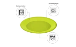 Rotho Caruba Teller Flach 26 Cm Grün