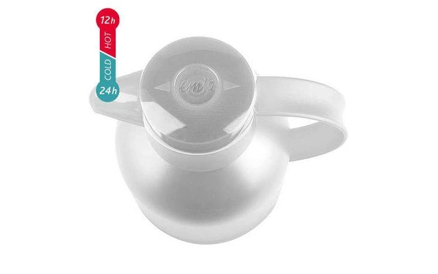 Emsa Isolierkanne Samba 1 Liter Himbeere Transluzent 2 Emsa Isolierkanne Samba 1 Liter Himbeere Transluzent – Bild 2