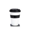 Silwy® Porzellan TO-GO-CUP Inkl. Untersetzer (350 Ml)