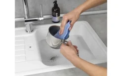 Wenko Mikrofaser Spülschwamm Miko, 2er -Verkaufe Mobilkuche 492293 3508825