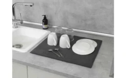 Wenko Mikrofaser Abtropfmatte Miko Grau -Verkaufe Mobilkuche 492428 3504797 1