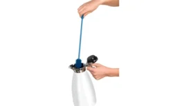 Wenko Silikon Flaschenbürste Blau