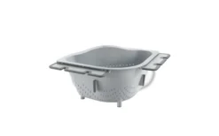 Metaltex Drain On Abfallsieb, Spülbeckensieb Türkis