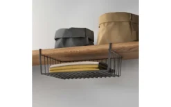 Metaltex Kanguro LAVA Schrankkorb Schwarz