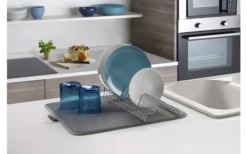 Metaltex Dry-Tex 2-in-1 Abtropfgestell Mit Microfasermatte Schwarz -Verkaufe Mobilkuche 497453 3367490 1