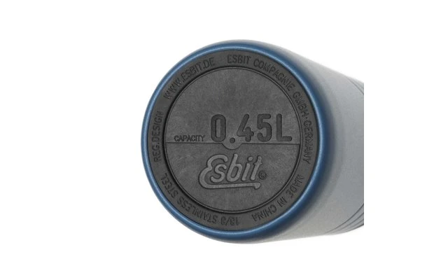 Esbit Majoris Thermobecher Mit Isolierverschluss 450 Ml Polar Blue 7 Esbit Majoris Thermobecher Mit Isolierverschluss 450 Ml Polar Blue – Bild 7