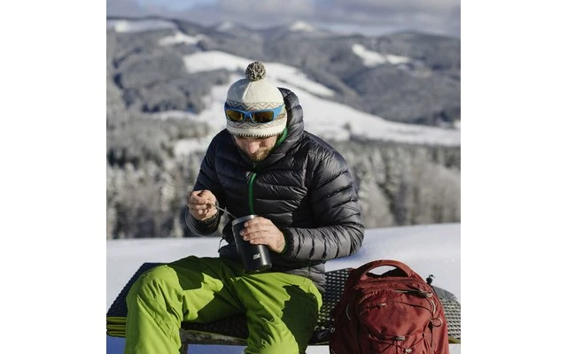 Esbit Majoris Thermobehälter Edelstahl Schwarz 400 Ml 5 Esbit Majoris Thermobehälter Edelstahl Schwarz 400 Ml – Bild 5