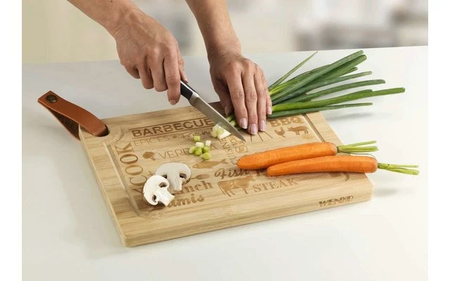 Wenko Steakbrett 33 X 23 Cm Bambus 2 Wenko Steakbrett 33 X 23 Cm Bambus – Bild 2