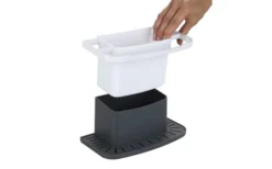 Wenko Spülbeckenorganizer Cosmo Grau 9 Wenko Spülbeckenorganizer Cosmo Grau -Verkaufe Mobilkuche 516071 3517453 1