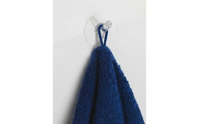 Wenko Static-Loc Haken Mittelgroß Transparent 5 Wenko Static-Loc Haken Mittelgroß Transparent – Bild 5