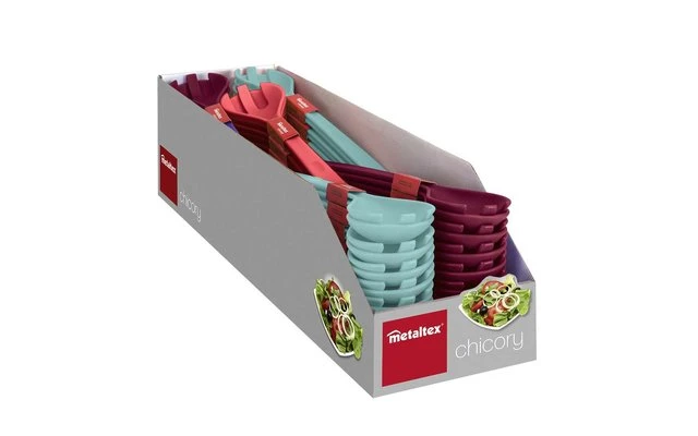 Metaltex Chicory Salatbesteck 1 Metaltex Chicory Salatbesteck