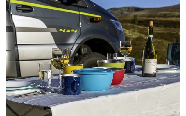 Origin Outdoors Emaille Tasse 360 Ml Blau 2 Origin Outdoors Emaille Tasse 360 Ml Blau – Bild 2