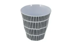 Bo-Camp Tableware Mix And Match Essgeschirr 16 Teilig Schwarz/weiß