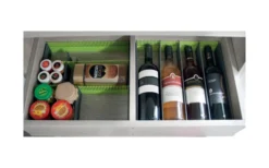 Purvario Pure Light Edition Stauleisten Set Für Schubladen 8 Stück Anthrazit / Grey -Verkaufe Mobilkuche 572602 3908166