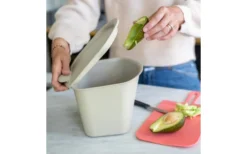 Koziol Schneidebrett Snap S Nature Ash Grey