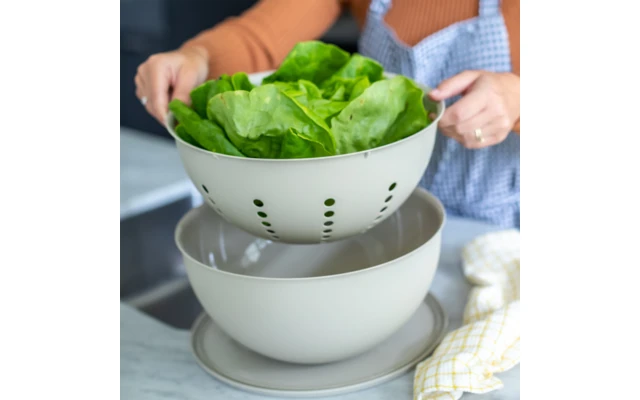 Koziol Sieb Palsby Abtropfsieb Desert Sand 6 Koziol Sieb Palsby Abtropfsieb Desert Sand – Bild 6