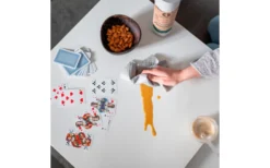 Chinchilla Waschbare Küchenrolle Aus Holzzellulose Und Baumwolle Grau