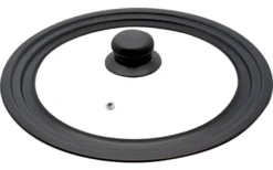 Elo Multifunktionsdeckel Set 3 Teilig Transparent Schwarz 16 / 18 / 20 Cm -Verkaufe Mobilkuche 659247 4552116