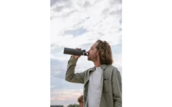 Rebel Outdoor Isolierflasche Aus Edelstahl 600 Ml Braun