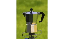 Origin Outdoors Espressokocher Bellanapoli 9 Tassen Alu Natur -Verkaufe Mobilkuche 676857 4605924 1