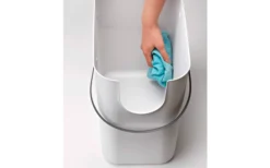 Rotho Albula Recycling Müllsystem 25 Liter Dunkelgrün