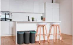 Rotho Twist Abfalleimer Mit Schwing- Und Klappdeckel 25 Liter Lime Grün -Verkaufe Mobilkuche 688593 4830146 2