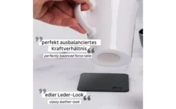 Silwy® Porzellan Magnet-Henkel-Tassen REISELUST 2er-Set Inkl. Metall-Nano-Gel-Pads BLACK (0,27 L) -Verkaufe Mobilkuche 706487 4793516