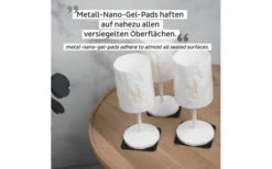 Silwy® Magnet-Kunststoffglas WEIN CHEERS WHITE (0,3l) -Verkaufe Mobilkuche 709940 4852529