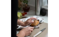 Homeys Nodigh Messer Set 4teilig Mit Geschirrtüchern Und Flexibler Schneidematte -Verkaufe Mobilkuche 717089 4907813