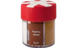 Basic Nature BasicNature Gewürzstreuer 6 In 1 Mit Salz / Pfeffer Weiß / Pfeffer Schwarz / Paprika / Curry / Knoblauch -Verkaufe Mobilkuche 717878 4881134